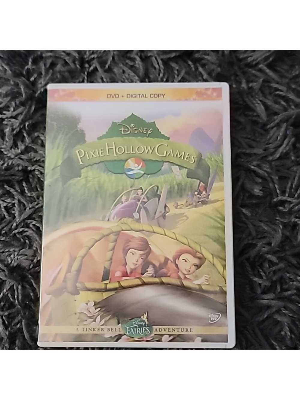Disney Pixie Hollow Games DVD — Green & Purple Cover